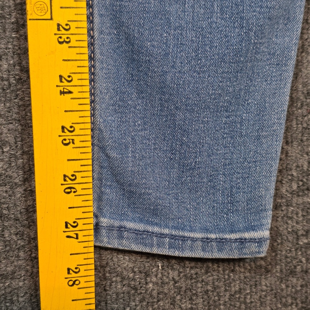 Hollister 4R/27R Womens High Rise Super Skinny Jeans Medium Wash Tuck in Boots - Picture 4 of 9